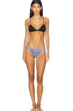 Extra Sauce High Leg Silk Thong