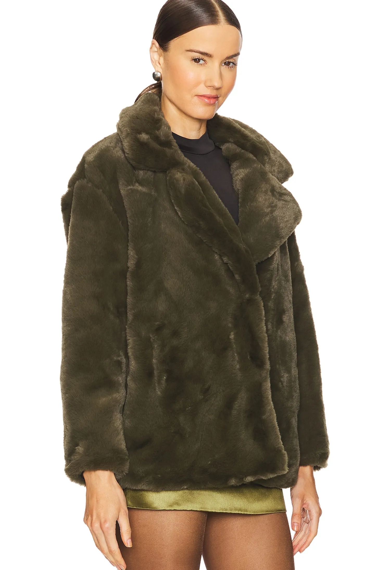 Faux Fur Coat