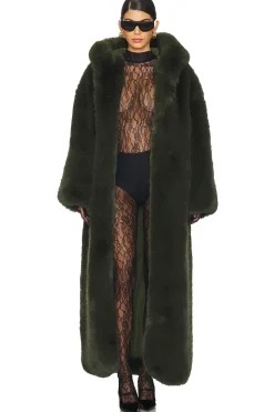 Faux Fur Coat