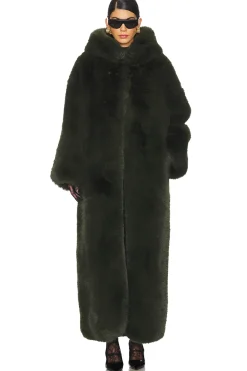 Faux Fur Coat