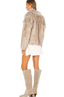Faux Fur Jacket