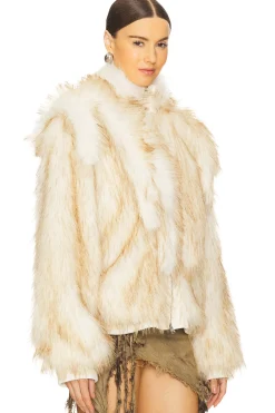 Faux Hair Shearling Jacket