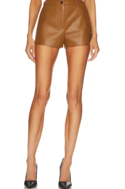 Faux Leather Short