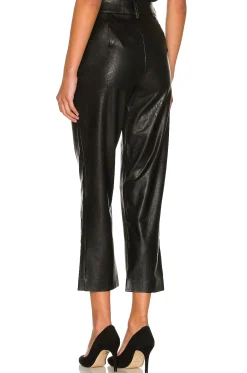 Faux Leather Trouser