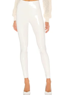 Faux Patent Leather Legging