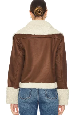 Finn Faux Leather Jacket
