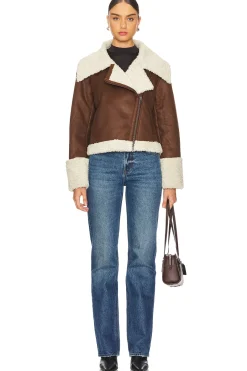 Finn Faux Leather Jacket