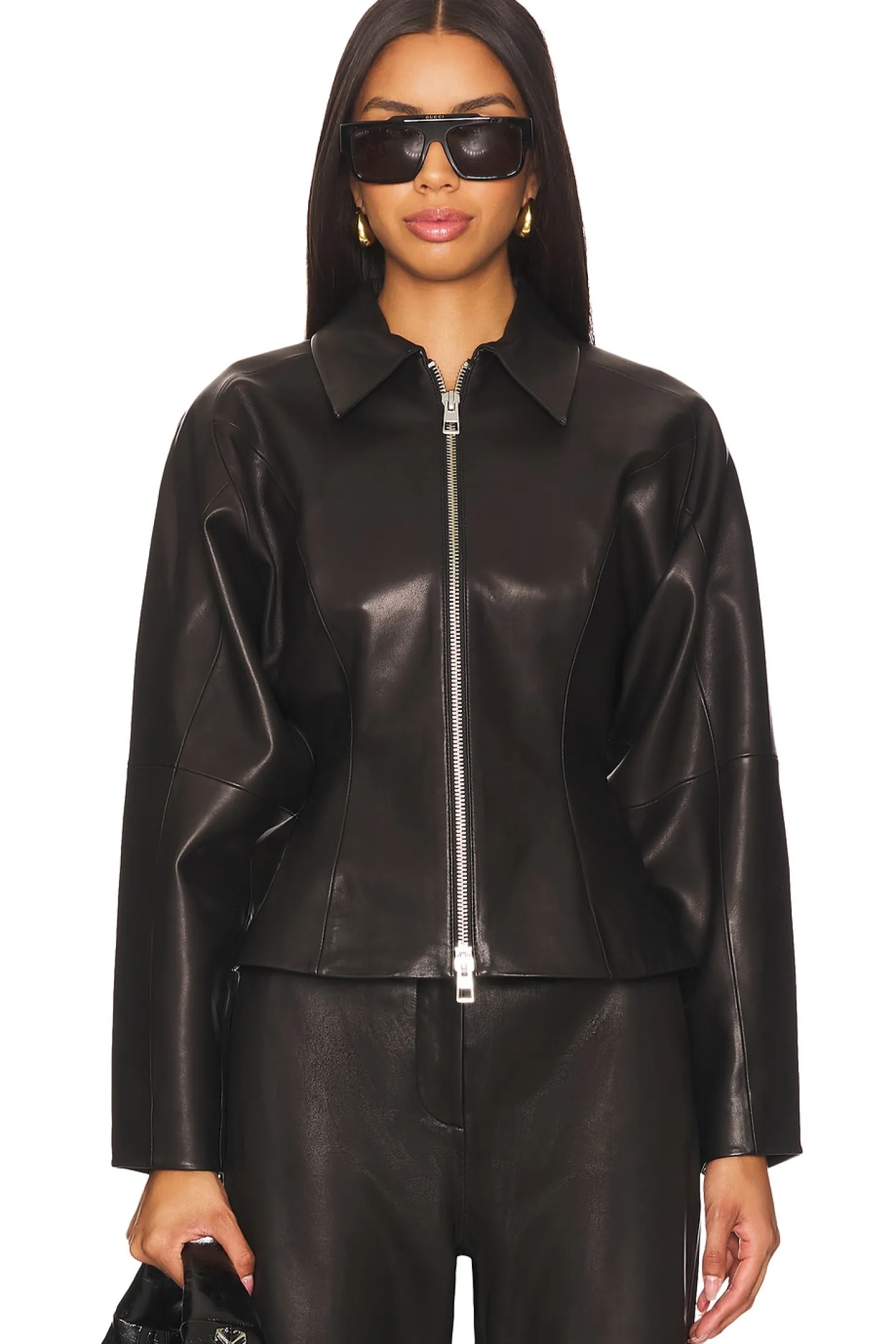 Fitted Leather Jacket