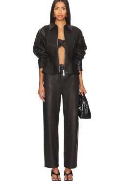 Fitted Leather Jacket