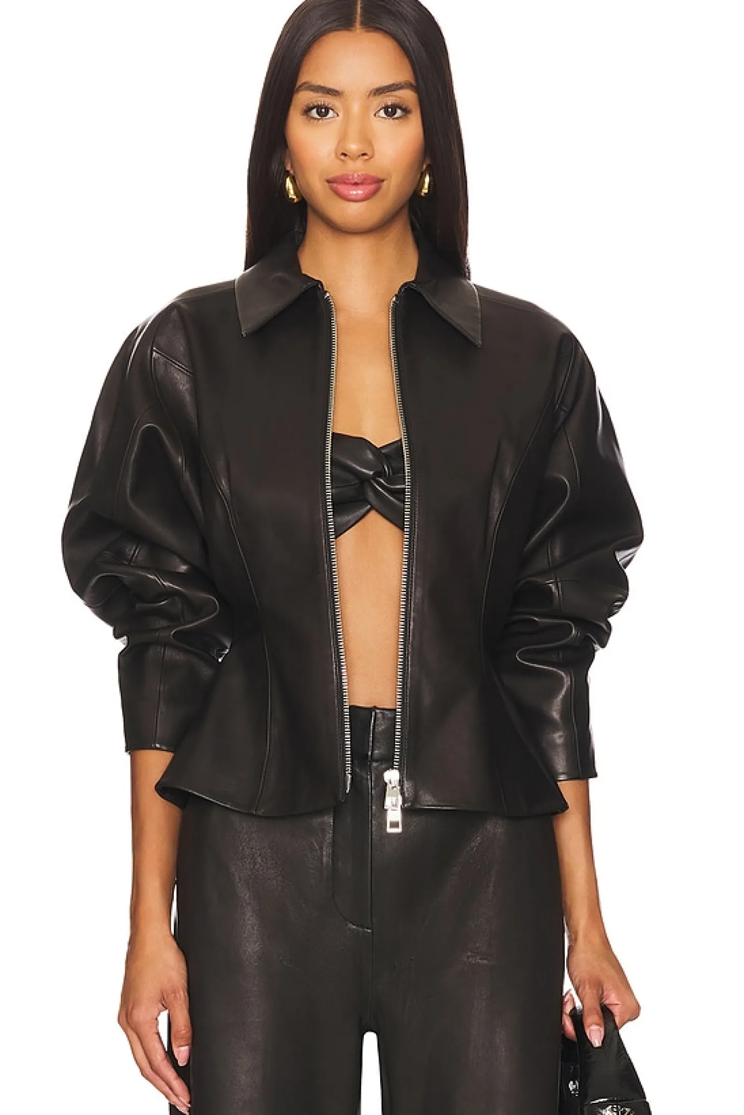 Fitted Leather Jacket