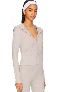 Fitted Zip Up Hoodie