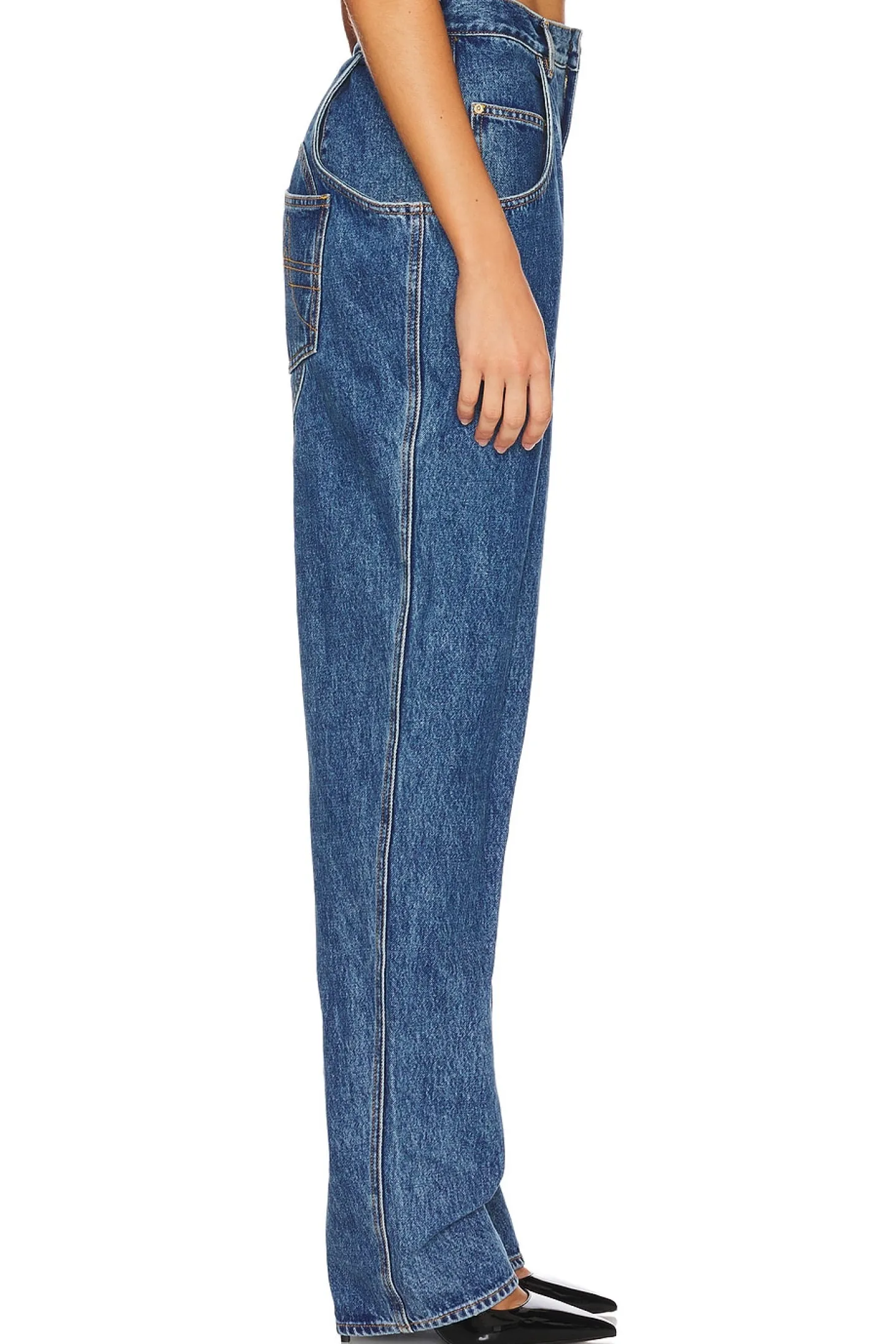 Flare Pocket Wide Leg