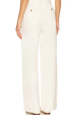 Flat Front Wide Leg Chino
