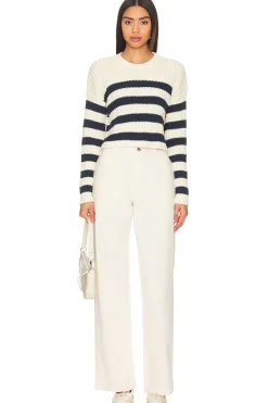 Flat Front Wide Leg Chino