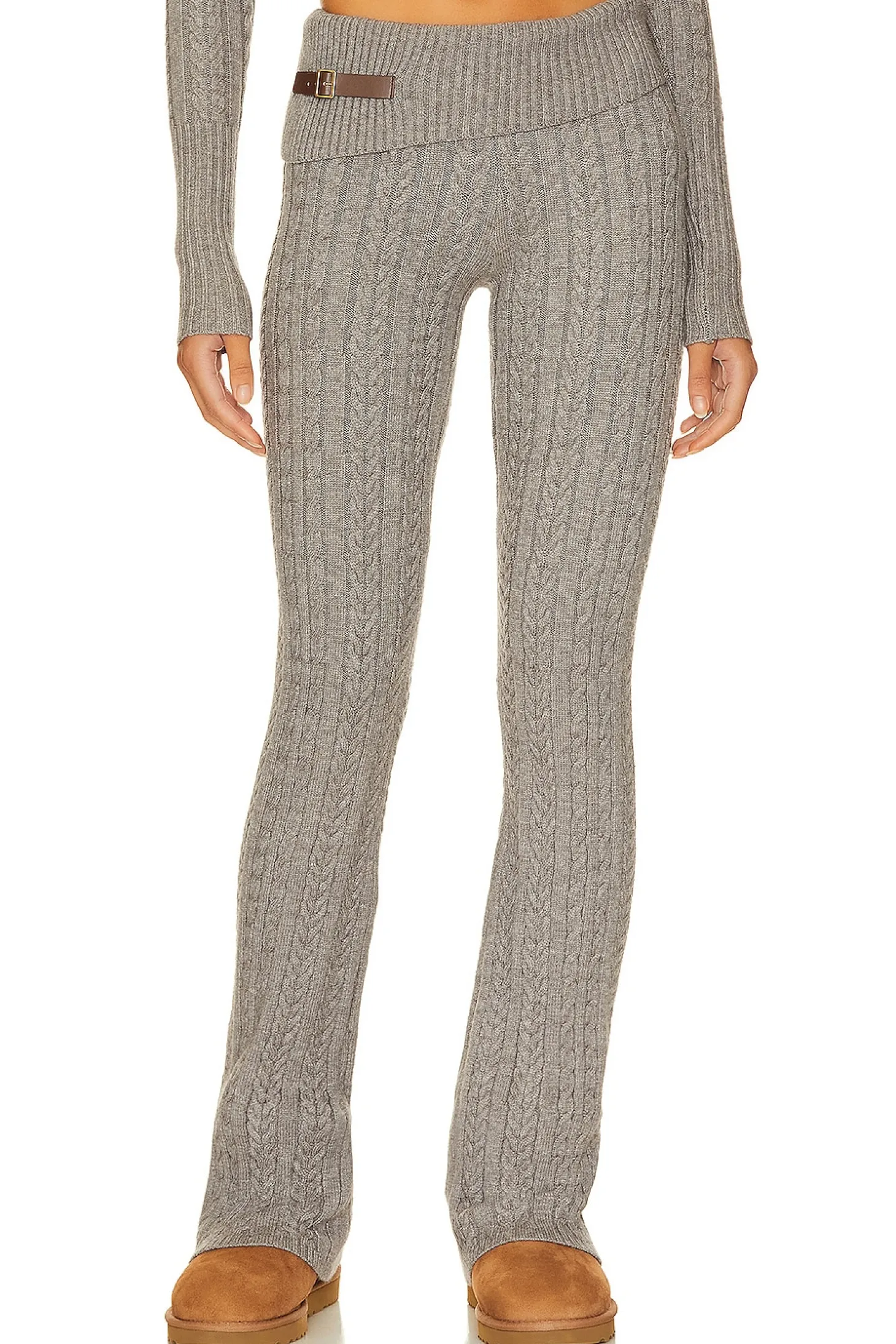 Fleur Cable Knit Pant
