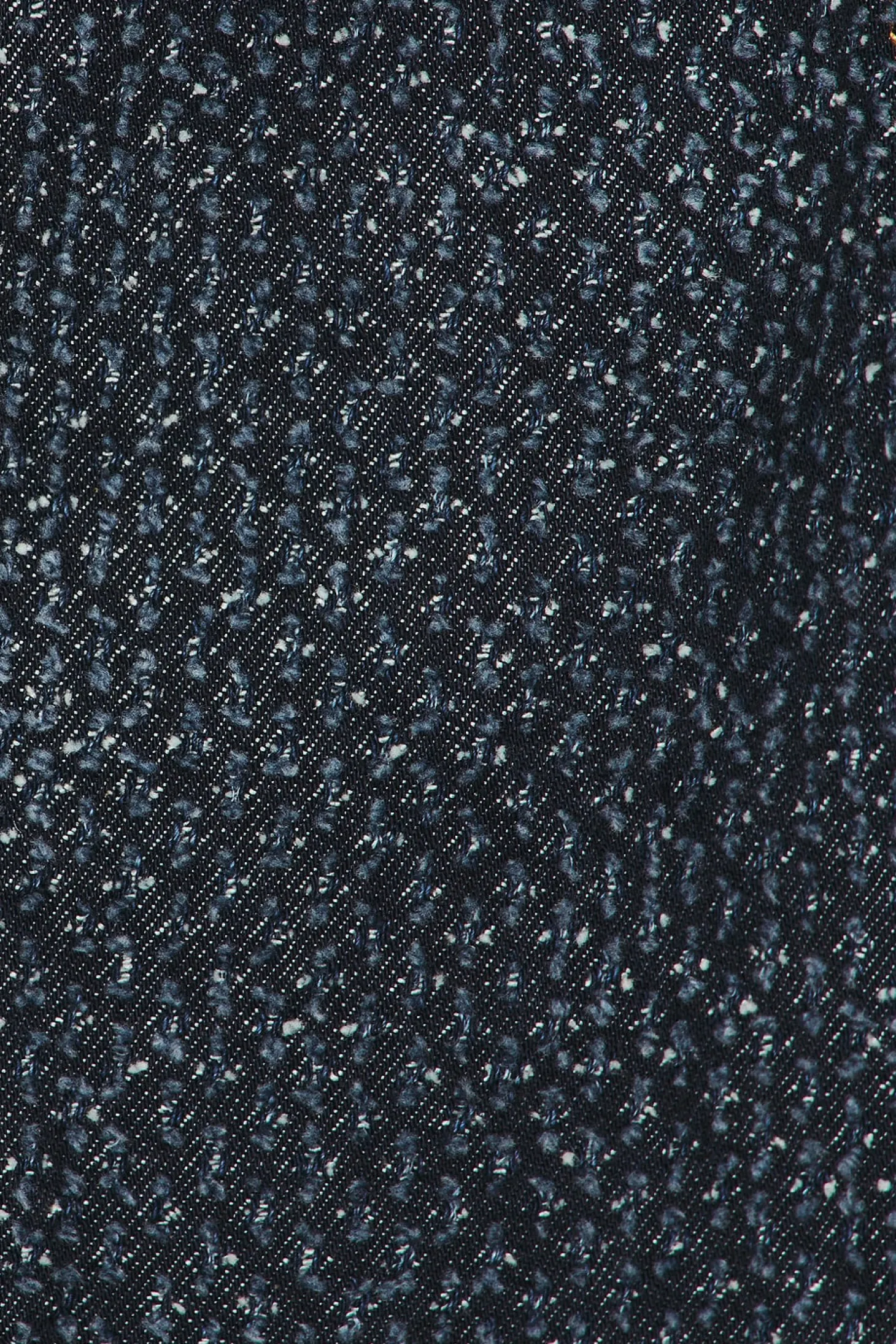 Fluffy Denim Waistcoat