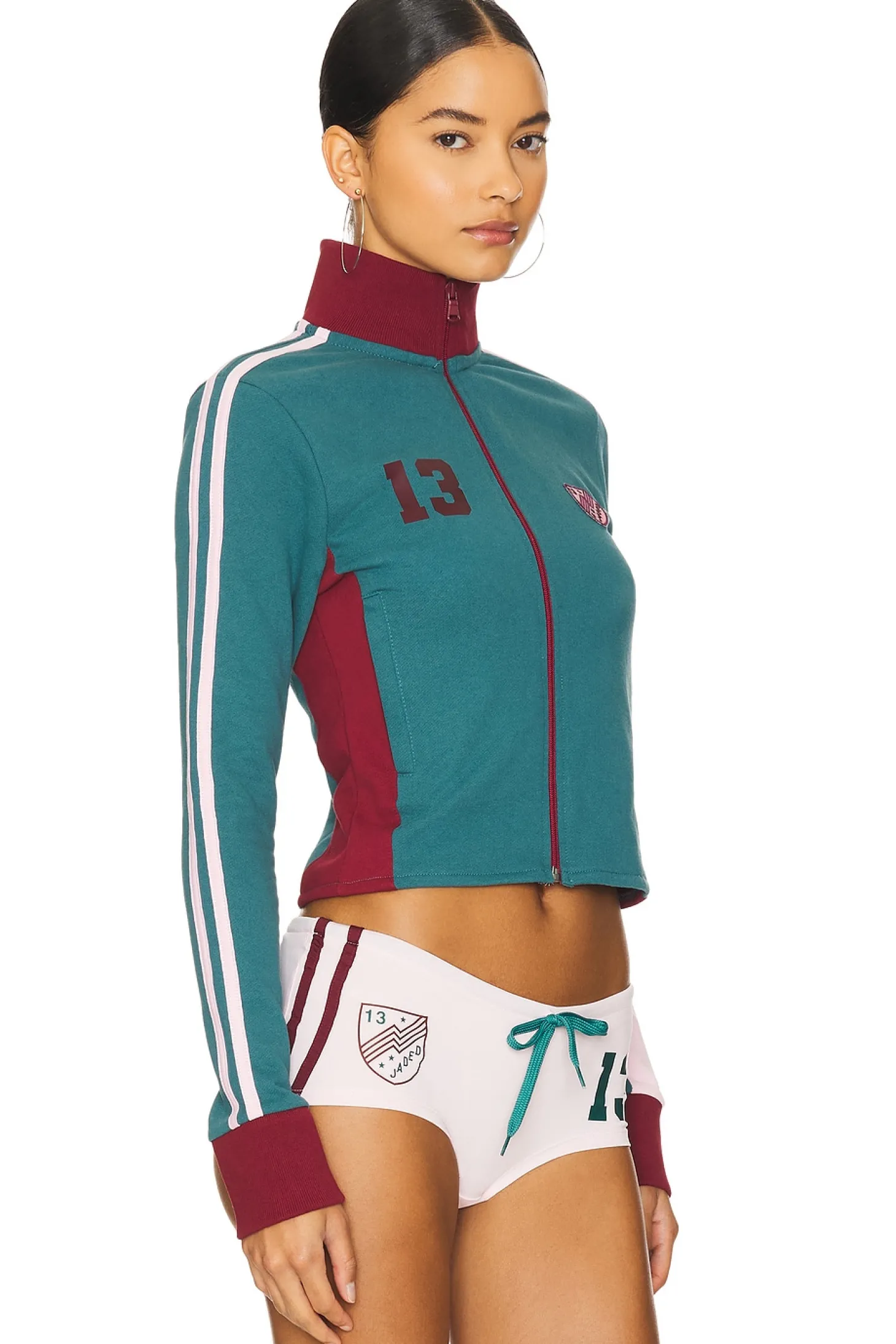 Football Zip Track Top