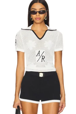 Francie Knitted Polo