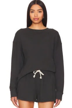 French Terry Pullover Sweatshirt