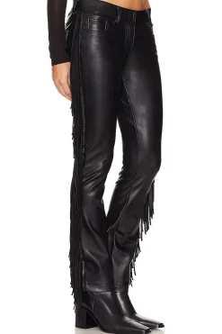 Fringe Boot Leg Jean