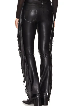 Fringe Boot Leg Jean