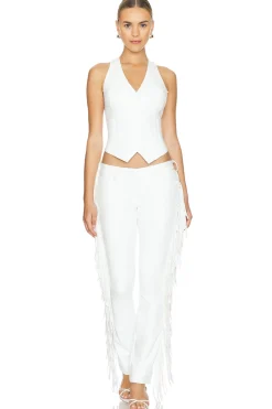 Fringe Boot Leg Jean