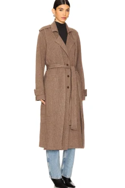 Full Length Two Piece Knit Coat