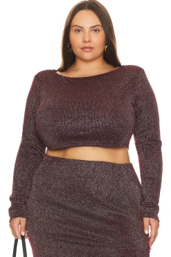 Gabby Shoulder Pad Top