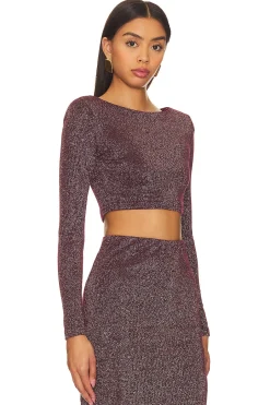 Gabby Shoulder Pad Top