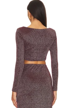 Gabby Shoulder Pad Top