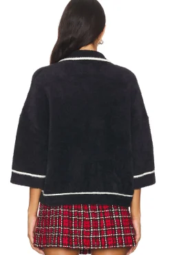 Galena Furry Knitted Jacket