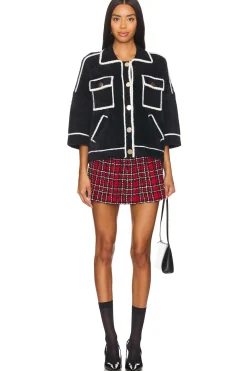 Galena Furry Knitted Jacket