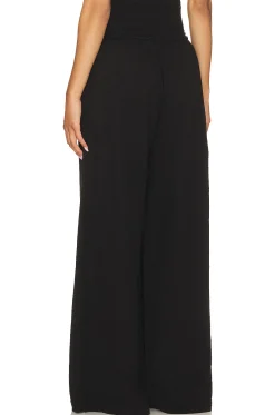 Gauze Smocked Flare Pant