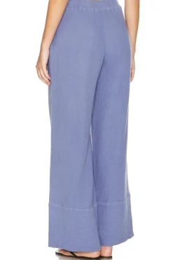 Gauze Wide Leg Pant