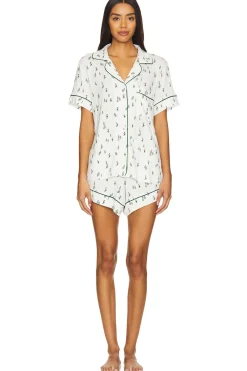 Gisele Printed Relaxed Short PJ St