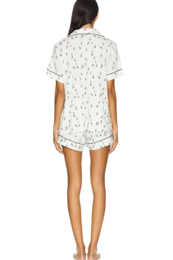 Gisele Printed Relaxed Short PJ St