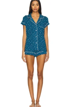 Gisele Printed Shortie PJ Set