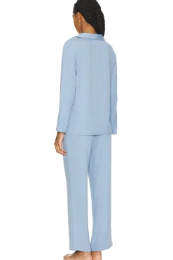 Gisele Rib Long PJ Set