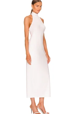 Halter Turtle Side Slit Gown
