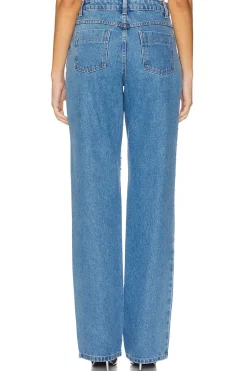 Hand-Beaded Straight Leg Jeans