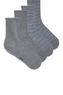 Happy Stripe 2-pack Sock