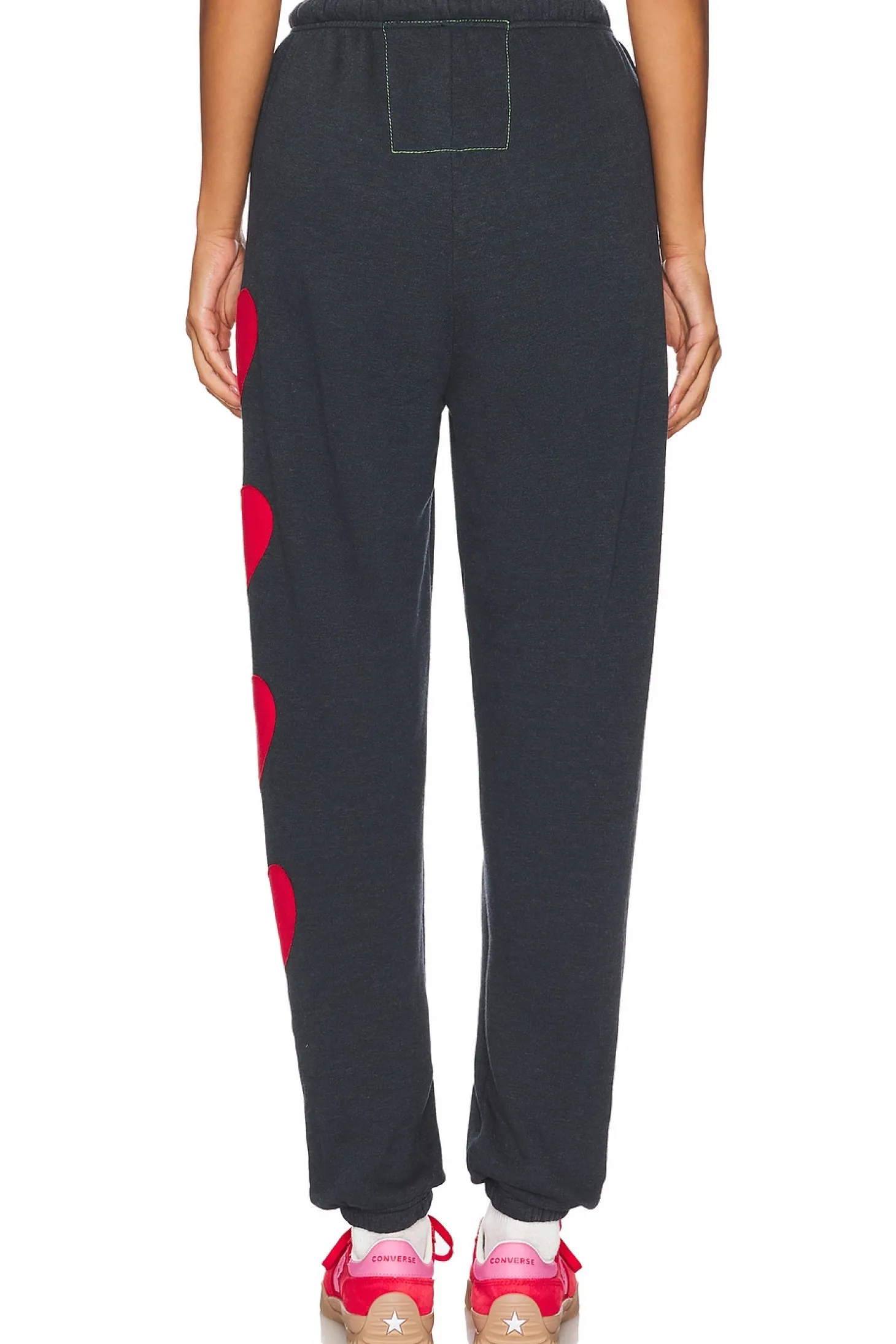 Heart Embroidery Sweatpant