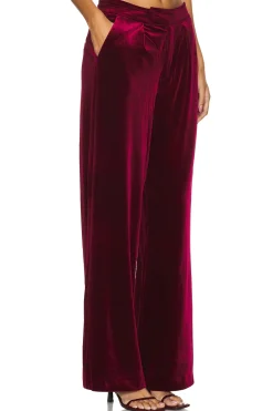 High Waisted Pleated Trouser