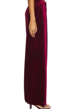 High Waisted Pleated Trouser