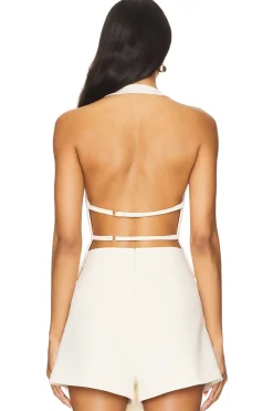 Irena Tailored Open Back Vest