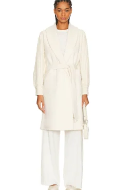 Ivy Sweater Mix Wool Coat