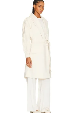 Ivy Sweater Mix Wool Coat