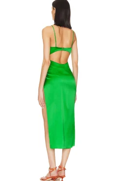 Jamila Silk Corset Dress