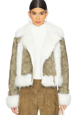 Jay Distressed Bonded Coat