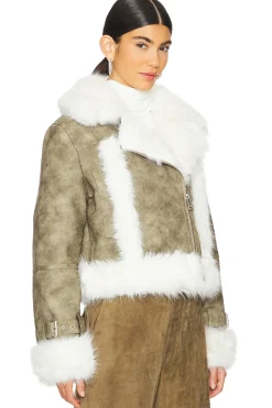 Jay Distressed Bonded Coat